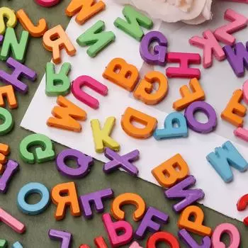 Десерт своими руками 20 шт. для домашнего декора, аксессуары для подарков своими руками из акрила, стильные бусины в виде букв, большие, шикарные