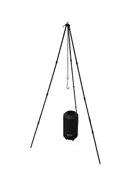 DesertFox Campfire Comes with Storage YZKL Pit, Compact, Lightweight, Bag, Hiking, Fishing, (Small + Stand)