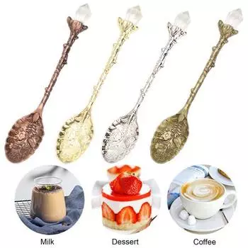 Десертная ложка Пищевая столовая посуда Прочный надежный Кофейный суповый совок Кухонные гаджеты
