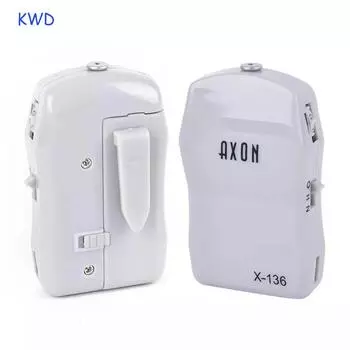 Дешевые цены Карманные слуховые аппараты мини-аудиофоны для пожилых слуховые аппараты на батарейках s белый