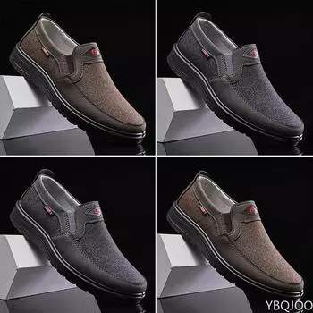 Дешевые мокасины Мужская обувь Повседневная классика Кроссовки Мужская обувь на плоской подошве Canavs Slip on Мужская обувь Boats Мокасины Zapatos Hombre 39 чёрный