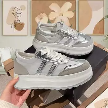 дешевые новые модные летние женские повседневные туфли кроссовки для женщин спортивная обувь на платформе женские кроссовки для тенниса на платформе со шнуровкой 36