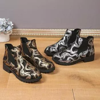 Дешевые новые женские летние туфли, модные короткие ботинки для обуви на открытом воздухе 36