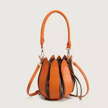 Design-sensual Lotus Lantern Bag Hand-selected Tulip Bag Fashion Crossbody Bucket Bag Women