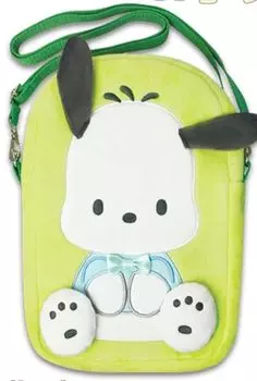 DESIGNED Sanrio Oshikatsu Itaba Live Otakatsu Плюшевая сумочка с прозрачным карманом Pochacco [воскресенье, ЯПОНИЯ] ([ПК] (86))
