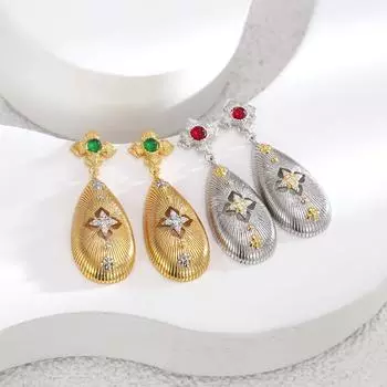 Designer Hong Kong earrings women s dumb gold and silver stud earrings minimalist matte earrings fashion