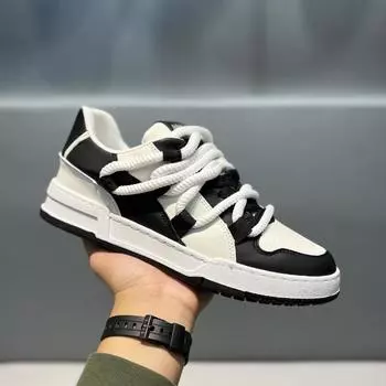 Дизайнерская мужская обувь весна-осень новый толстый подошва мода универсальная спортивная повседневная обувь мужские кроссовки Zapatos Casuales 39