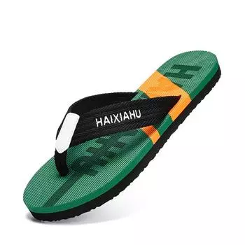 Designer new Summer men s flat flip-flops Casual men s Beach shoes Sandals for men slippers 40-41
