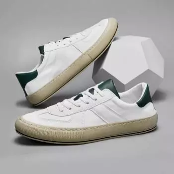 Designer Shoes Men Four Seasons New Vintage Breathable Casual Sports Shoes Fashion Versatile Men s Shoes Zapatos Para Hombres 39 белый