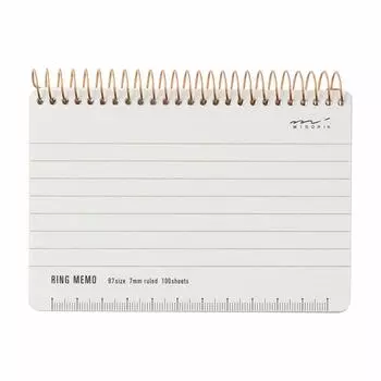 DESIGNPHIL Midori Memo Ring Memo B7 Basic White 19055006 белый