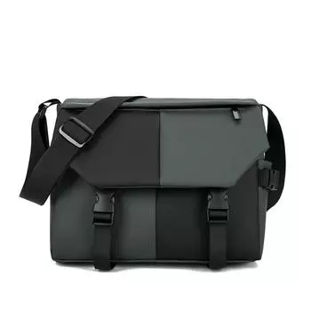 Desinvolte, новинка 2024 года, сумка-мессенджер для одной комнаты, модная, простая, повседневная, большая вместительность, унисекс для поездок на работу серый