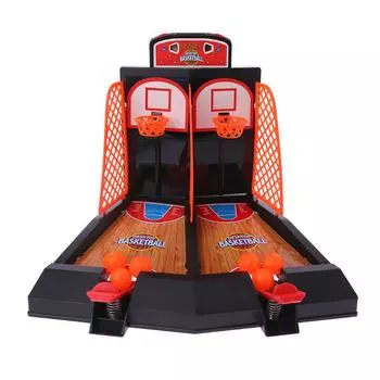 Desktop Basketball Shooting Game Toy Table Finger Ejection Basketball Court Shooting Stress Reliever
