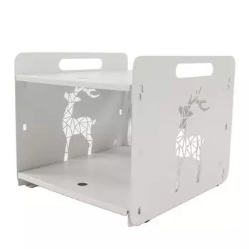 Desktop Bookshelf Detachable Deer Design Strong Bearing Capacity Customized Height Desk Book
