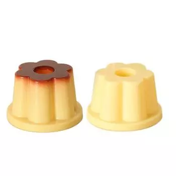 Desktop Organizer Cream Pudding Pen Holder Stationery Storage Pencil Organizer Home & Office random 1pc