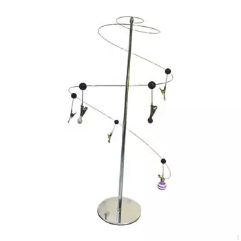 Desktop Photo Holder with Clips Adjustable Height Picture Display Stand Tree for