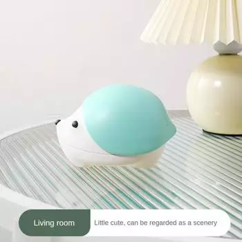 Desktop Storage Box Save Desktop Space Magnetic Storage Cartoon Cute Hedgehog-shaped Lightweight And Durable Anti-skid
