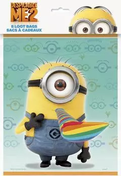 Despicable Me 2 8pc Root Bag 9025 Bag Movie Character Goods [Wrapping Party]