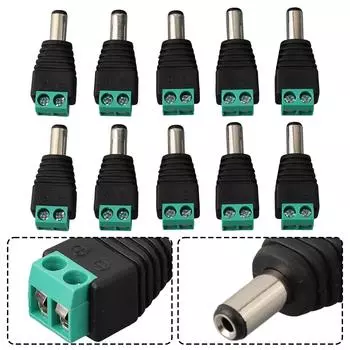 Десятки профессиональных соединительных адаптеров стандартного размера 55 x 21 мм