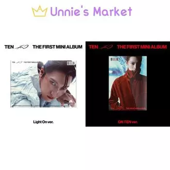 ДЕСЯТЬ(NCT) [ДЕСЯТЬ] Фотокнига (Свет Вкл. Вер./Вкл. Десять Вер.) + Бесплатный подарок Light On Ver.