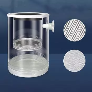 Detachable Aquarium Isolation Box Transparent Fish Tank Incubator Spawning Room