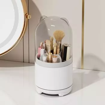 Detachable Makeup Brush Holder Transparent Cosmetics Makeup Organizer Portable Pen Holder Bathroom