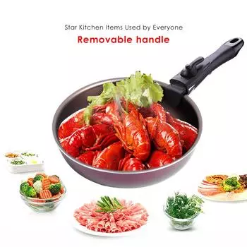 Detachable Wok Handles Folding Non-stick Pan Grips Replacement Cookware Handgrip Anti-scald Useful Camping Accessories CHINA