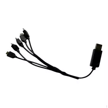 Деталь для обновления зарядного кабеля для дрона 5 в 1 Профессиональный USB-кабель для защиты двигателя E88Pro