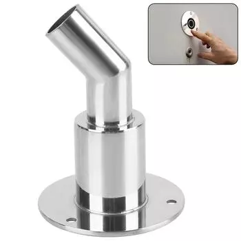 Деталь фурнитуры гнезда из нержавеющей стали для автомобиля, лодки, грузовика, универсального воздушного дизельного вентиляционного нагревателя 24 мм, труба выхлопной трубы через корпус straight