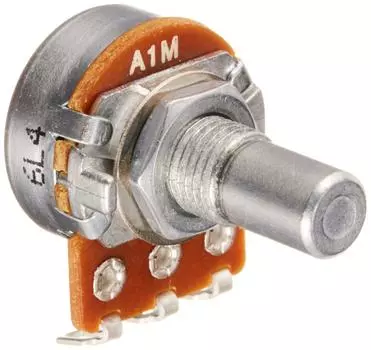 Детали эффектора переменного сопротивления Alpha Denshi 16 мм, кривая A 1 МОм, 3 шт. [Alpha] TAE-VRP16-A1M-3p