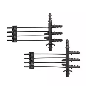 Детали автоматического полива Takagi, соединение 4 мм, 4 ответвления для 4 ответвлений GKJ112, 2 года [безопасная гарантия]