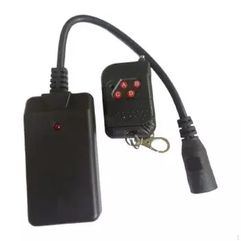 Детали для дымогенератора, пульт дистанционного управления, 3 контакта, портативный контроллер для танцевальной настольной лампы для 400 Вт 900 Вт