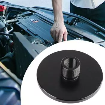 Детали для модификации автомобиля Адаптер масляного фильтра Адаптер фильтра Адаптер автомобильного масляного фильтра Адаптер для модификации автомобиля Универсальный чёрный