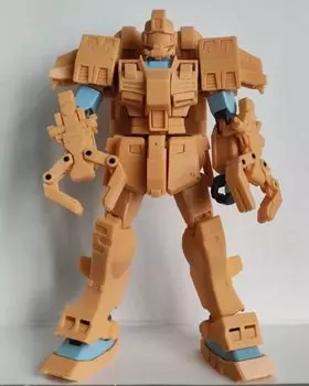 Детали для модификации HG Aqua Gym Unicorn MS, изготовленные на 3D-принтере из пластика PLA 1/144 RAG-79 Ver. оранжевый