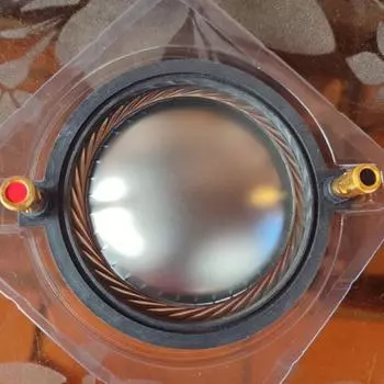 Детали для самостоятельного изготовления 34,4-сердечник твитера звуковая катушка мембрана плоский провод круглый провод титановая пленка высокочастотный динамик ремонт аксессуары