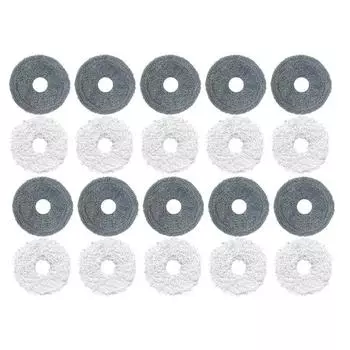 Детали для швабры для пылесоса Ecovacs Deebot T20 OMNI/X1 OMNI T10 TURBO/X2/X2pro, моющаяся тряпка для швабры