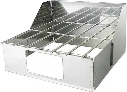 Детали для складного гриля Onoe Seisakusho Fire Grill 35 из нержавеющей стали Подставка для костра Кемпинговое оборудование Печь для барбекю Гриль для барбекю (ОНОЭ) П-35 ФГ-П-35