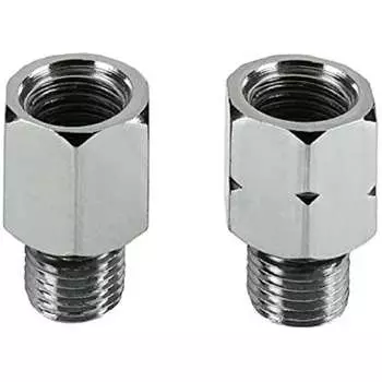 Детали для велосипеда, центральное зеркало с пластиной, адаптер с обратной резьбой 10 мм (для Yamaha) Л/П 6025