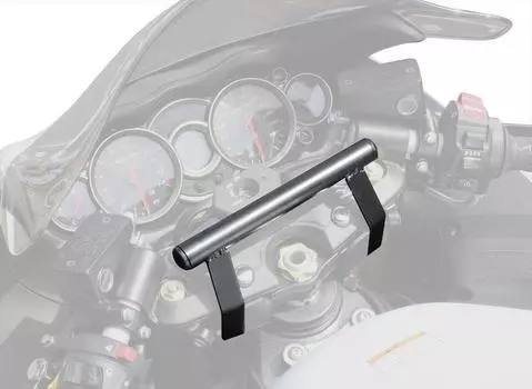 Детали для велосипеда Kijima Stay Handle Mount Bar Steel GSX1300R Hayabusa Black (- 16) 22,2 мм 204-068 чёрный