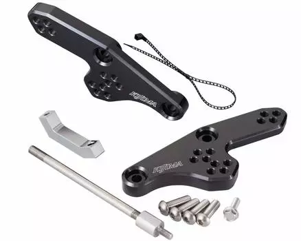 Детали для велосипеда Kijima Step Step Up Bracket CBR250RR Black Anoded HONDA (2БК-МС51) 213-4383Б чёрный