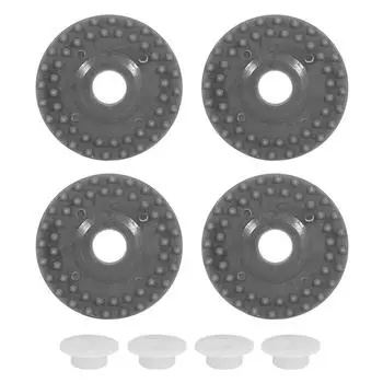 Детали для вязальной машины 4 резиновых колеса 4 кольца для серебряного тростника SK840 SK580 SK270 SK218 SK325