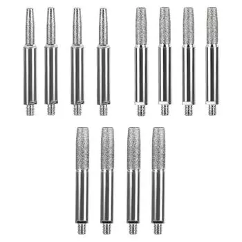 Детали для заточки цепных пил, шлифовальная головка с алмазным покрытием, цилиндрический бор 4 5 6 мм 4mm