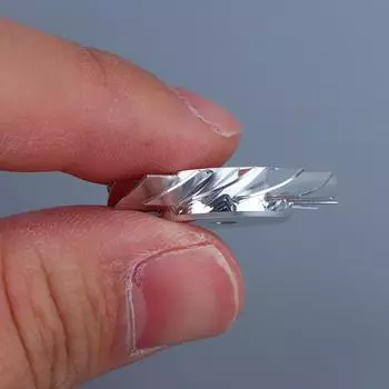 Детали фена 27 мм, крыльчатка с лопастями вентилятора, высокоточная алюминиевая крыльчатка с ЧПУ