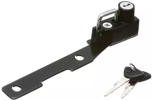 Детали мотоцикла Kijima держатель замка для шлема стальной ниндзя черный противоугонный Ninja250( 13- 14)/Z250 303-1540 чёрный