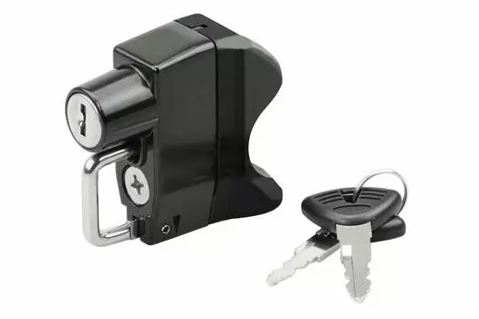 Детали мотоцикла Kijima, держатель замка для шлема, стальной рычаг, тип держателя, совместимый с универсальным противоугонным устройством Harley-Davidson HD-05149 чёрный