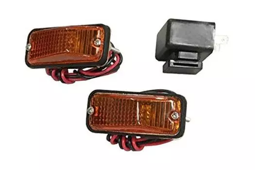 Детали мотоцикла Kijima, поворотный указатель, тип кожуха, янтарный, общего назначения #630 219-5185 янтарь