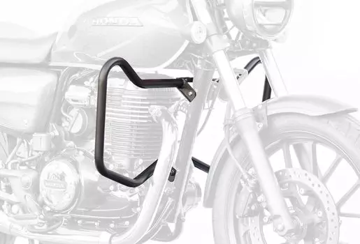 Детали мотоцикла Kijima Защита двигателя стальная матово-черная GB350/GB350S ( 21- 22/2BL-NC59) 25.4 405-243