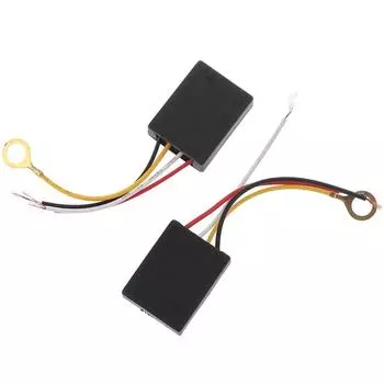 Детали настольной лампы накаливания Вкл/Выкл затемнение AC100-240V 3-позиционный сенсорный выключатель вилка лампы диммер чёрный