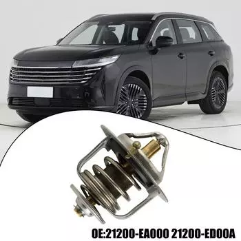 Детали охлаждающей жидкости двигателя термостат черные автомобильные аксессуары металлическая замена 1 шт автозапчасти для Versa для Juke новые CHINA