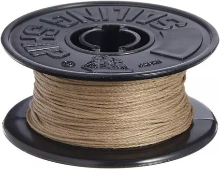 Детали парусного корабля Woody JOE, хлопковая веревка, коричневый материал для хобби № 08 #3 (Диаметр 0,8 мм/40 м) коричневый