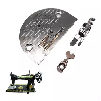 Детали прижимной лапки с 4 пластинами для универсальной бытовой швейной машины своими руками